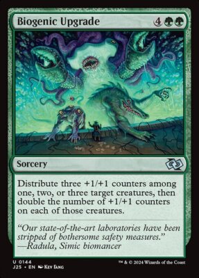 mtg foundations jumpstart anime cards Biogenic Upgrade MTG Foundations Jumpstart Anime Uncommon NM x4 - Magic  Card