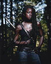 Danai Gurira signed autograph 20x25cm walking dead in person autograph COA