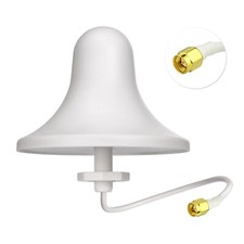 4G LTE Ceiling Mount Dome Omni Antenna SMA male for Cell Phone