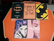 Prince 5- Cassette Singles Warner Bros 1990's