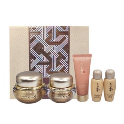Sooryehan Boyun Nourishing Wrinkle Care Cream Set Anti-Aging K-Beauty