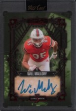 2023 Wild Card 5-Card Draw Will Mallory Auto 2/3