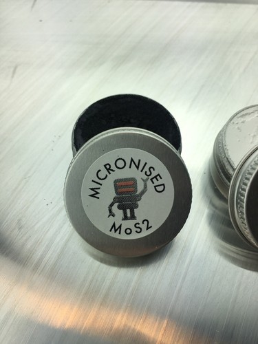 10ml x 4 types of advanced powder lubricant WS2, Mos2, hB-N, PTFE - Picture 11 of 11