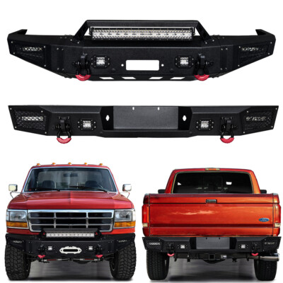Vijay For 1992-1996 Ford F150 F250 F350 Front or Rear Bumper with