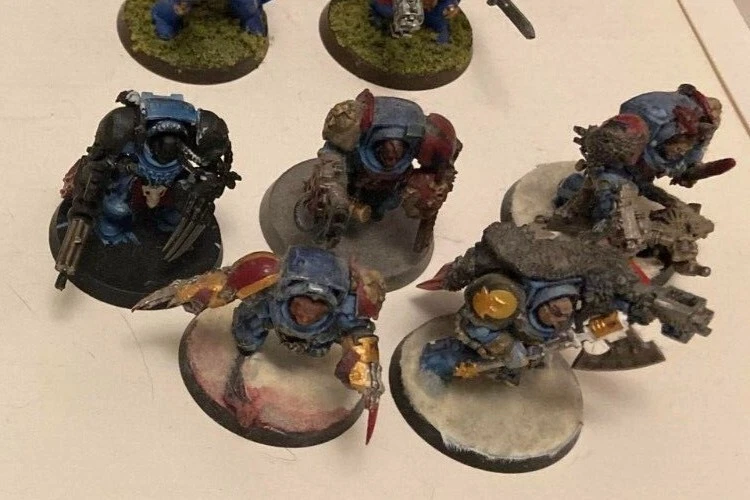 Warhammer 40k Space Wolves with metal figures too - Image 4 of 4