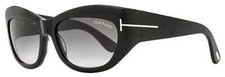 New Tom Ford Sunglasses w Soft Case - FT1065 Brianna 01B - Black /Smoke Gradient