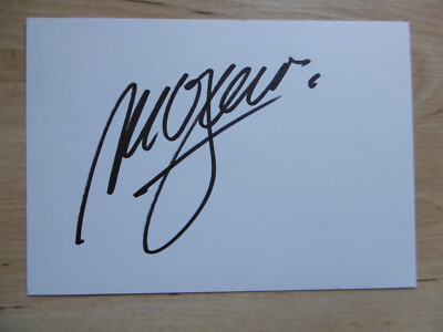 Moguai DJ Autogramm signed 10x15 cm Karteikarte