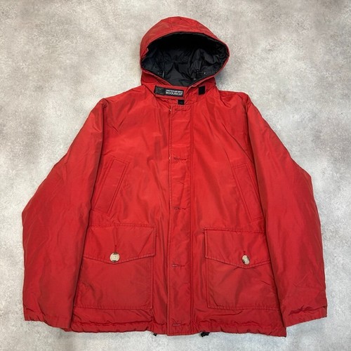 Woolrich Arctic Parka Jacket Mens 2XL Full Zip Down Fill Puffer Coat, Black