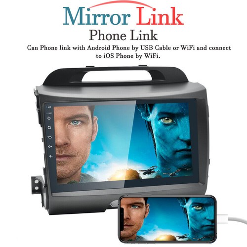 Android 13.0 For KIA Sportage 3 2010-2016 Car Radio Stereo Carplay Navi GPS 32G - Picture 7 of 22