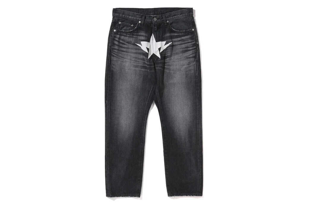 A Bathing Ape Men's Relaxed Fit 13oz Denim Pants 2024 FW A Bathing Ape Men's Relaxed Fit 13oz Denim Pants 2024 FW