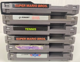 Nintendo NES nur MODUL ZUR AUSWAHL MARIO BROS Top Gun Terminator 2