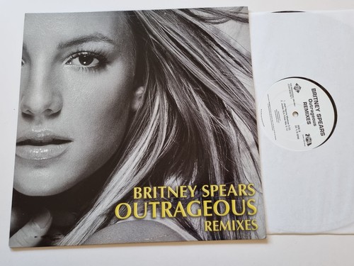 Britney Spears - Outrageous (Remixes) 12'' Vinyl Maxi US PROMO - Picture 1 of 1