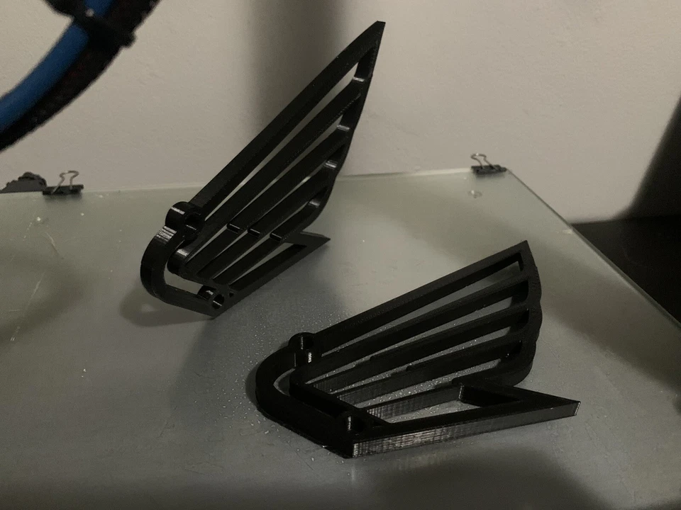 Alas Honda CB350 para montaje en caja de herramientas Café Racer Bobber Brat accesorios Foto 2 de 4