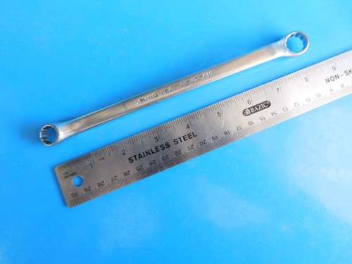 USED, SNAP ON TOOLS " 11 MM X 13 MM " OFFSET BOX WRENCH , PART #XBM1113 - Foto 2 di 5