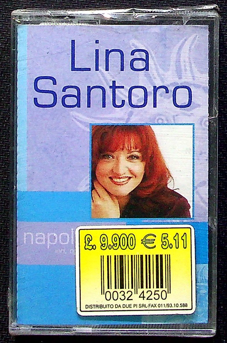 Lina Santoro Napoli Ieri, Oggi, Domani Mc Cassette Sealed
