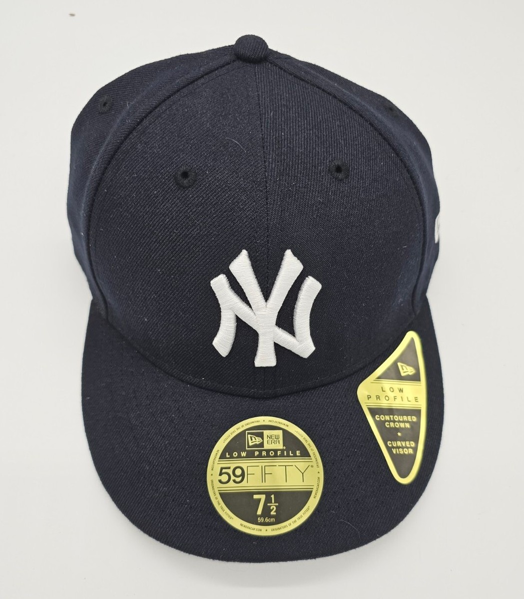 New Era 59FIFTY キャップ 7 1/2 ホワイト/ネイビー