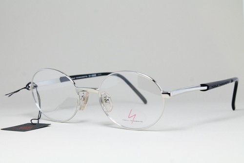 51-19 YOHJI YAMAMOTO 51-5202 C2 Original Vintage Brille Silber Made in Japan - Bild 3 von 7