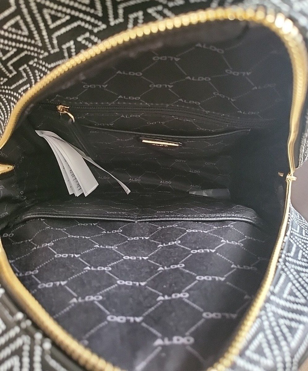 ALDO Mini Backpack Print Aldo Black & White Small NEW | eBay