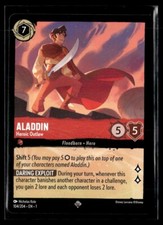 Disney Lorcana The First Chapter Aladdin Heroic Outlaw Non Foil 104/204