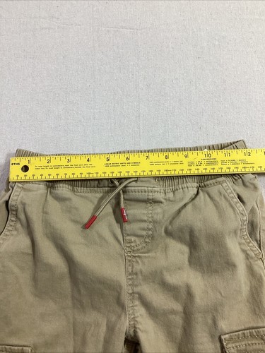 Levi's Youth Pants Boy's 10 Drawstring Waistband Tapered Leg Cargo Pockets - Picture 5 of 9