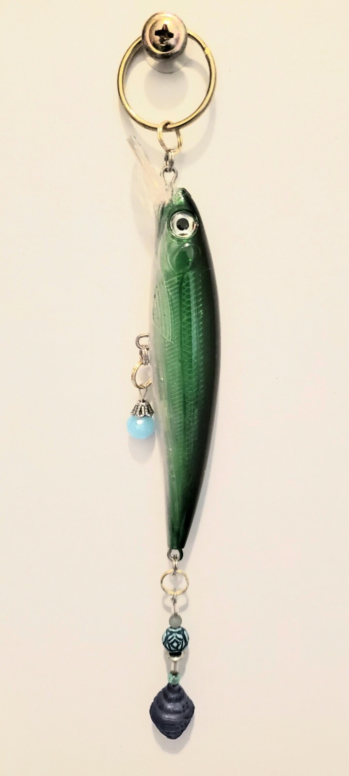 Handmade Fishing Lure Christmas Tree Ornament Lure With Wine Cork Bobber L3 eBay