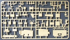 Rye Field Model 1/35 Scale Pz Kpfw III Ausf J -  Parts Tree H from Kit No. 5072