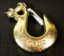 1/2" Clevis Slip Hook G70 Tow Chain Safety Chain Hook Truck Trailer Tie Down