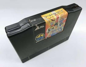 ALPHA World Heroes Neo Geo CD Fighting Game Console Only Used