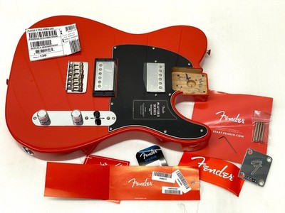 Genuine Fender Tele HH Player II LOADED BODY Coral Telecaster Electric Guitar