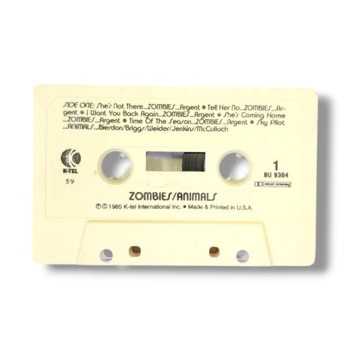 ZOMBIES ANIMALS Cassette Tape BEST OF 2 SUPER GROUPS Compilation K-TEL - Picture 4 of 5