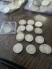 Lot of 58 1894 through 1916 25c Barber Silver Quarters