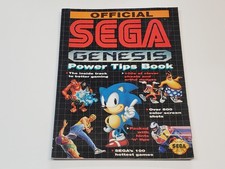Sega Genesis Official Power Tips Book Guide Book ***