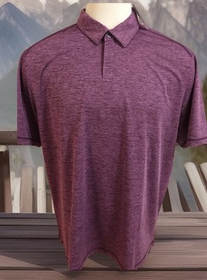 NWT Tommy Bahama Men shirt 2XL short sleeve S/S Virtual Vista Polo Dark Purple