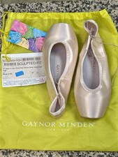 Gaynor Minden Pointe SCULPTED Extra Flex 3 Box Deep Vamp High Heel 6.5 Wide NEW