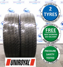 X2 PW 215/65R16C 215 65 16C UNIROYAL MAX 109/107T M+S TYRES *7MM (248JA)