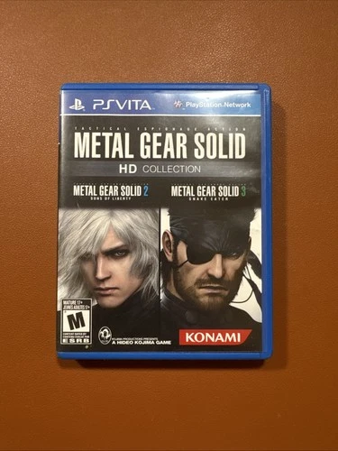 Metal Gear Solid HD Collection Sony PlayStation Vita 2012 Konami