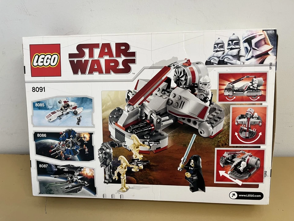 Lego 8091 - Star Wars: Republic Swamp Speeder, novo e lacrado - Imagem 2 de 4
