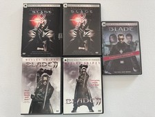 Blade Dvd Lot 1 Blade snap case, 2 Blade II's different covers , Unrated Trini.