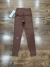 ALO Yoga High Waist Alosoft Leggings BROWN - Size SMALL