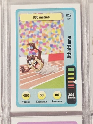 Carte à collectionner Looney Tunes Athlétisme 100 mètres - Photo 1/4