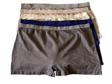 HANES Boyshorts 5-Pack PANTIES Women Comfort Flex Fit Seamless Stretch Sz 2XL