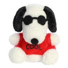Aurora Peanuts Palm Pals Joe Cool White 5" 40475 Plush Stuffed Animal Toy