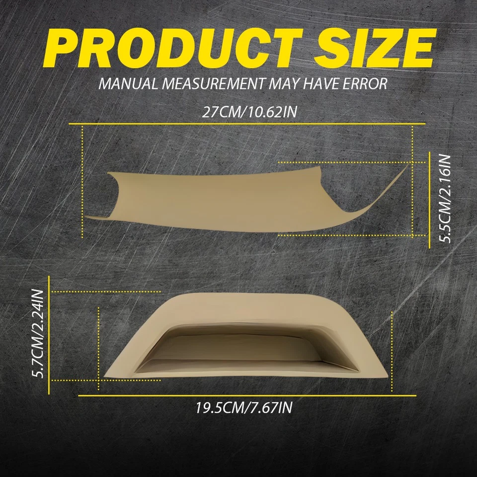 For BMW X4 F26 X3 F25 2011-2015 2016 2017 Interior Door Handle Panel Cover Trim Foto 4 de 4