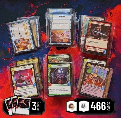 Uncommon Common FULL SET x3 Twilight of the Republic Star Wars Unlimited TWI SWU