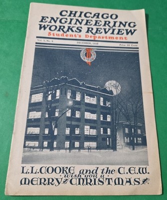December 1926 Chicago Engineering Works Review Students Dept Cadillac Electricit