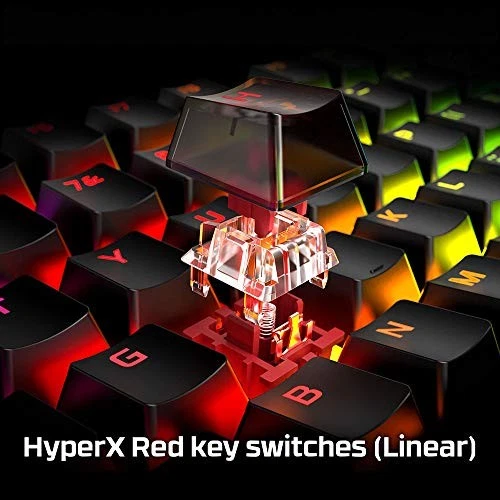 HYPERX ALLOY ORIGINS MECHANICAL GAMING KEYBOARD RGB LED BACKLIT HX-KB6RDX-US - Image 2 of 4