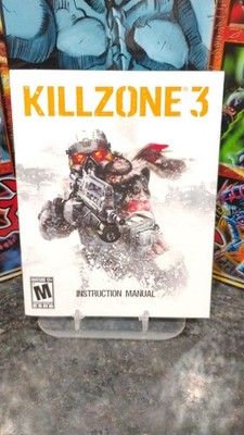 KILLZONE 3 PlayStation PS3 System Game Original 2011 Instruction Booklet *ONLY*