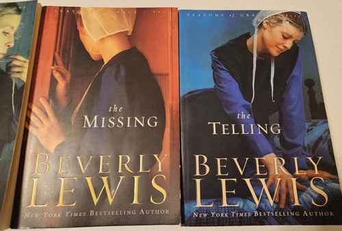 Beverly Lewis 3 Book Set: Seasons of Grace The Secret, The Missing, The Telling - Picture 3 of 5