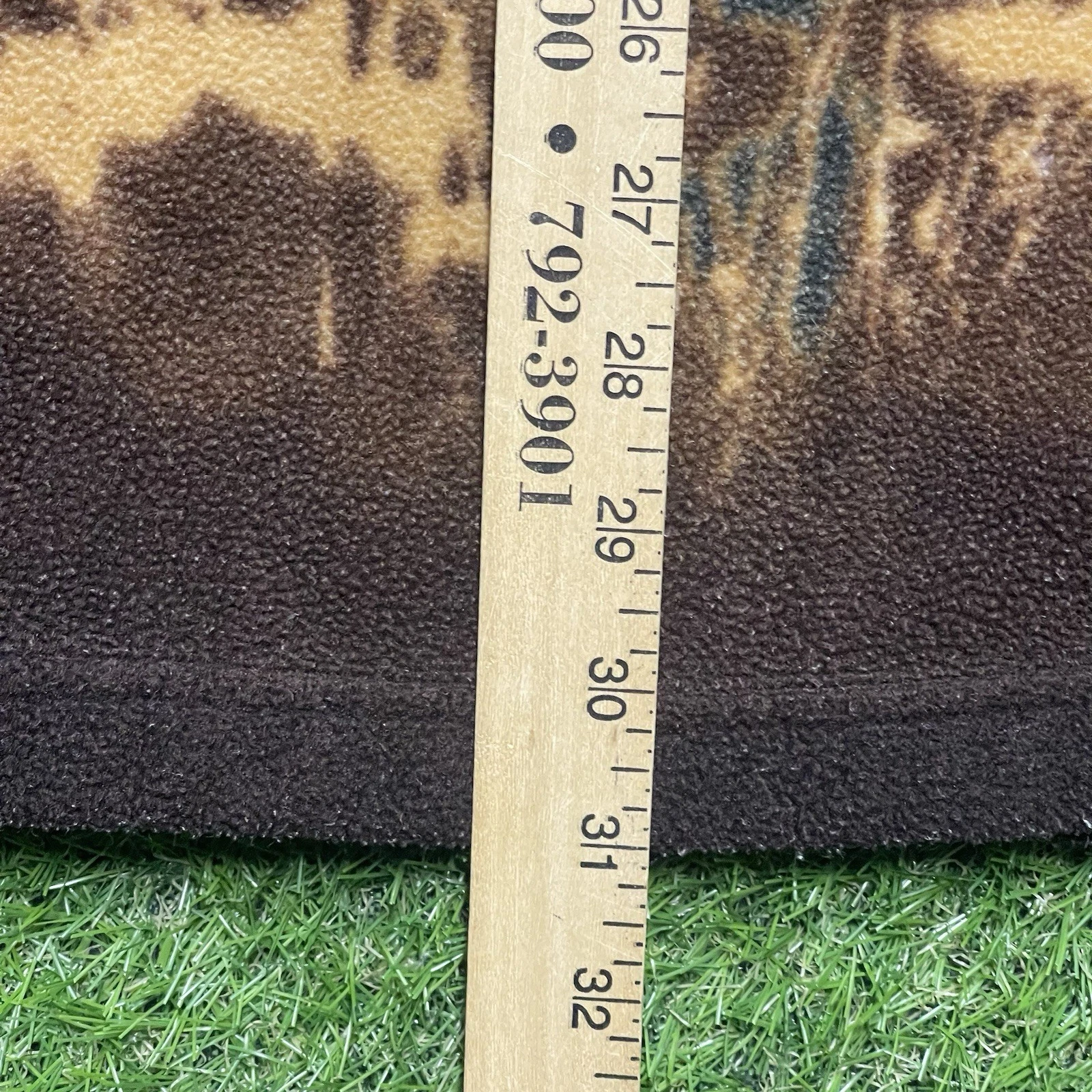Men’s Wildkind Deer Fleece Jacket XL Brown Zip-Up Nature Outdoors Camping - product detail image 7