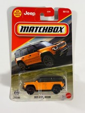 2026 Matchbox Mb Mbx 2025 Jeep Recon Orange Suv Wagoneer Wrangler Off Road